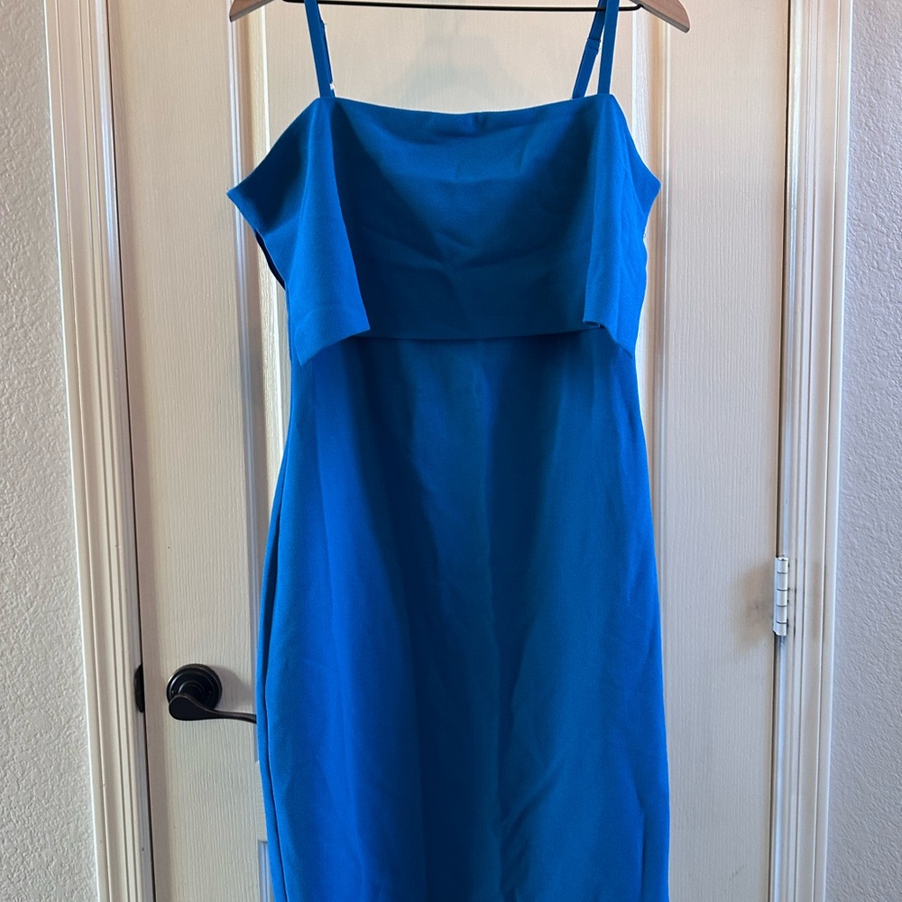 Nicole Miller Vibrant Blue Dress